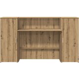  Recepcijski stol 180x50x103 5 cm od konstruiranog drva - hrast artisan 180 x 50 x 103.5 cm | shoptok.hr