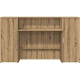  Sprejemna miza artisan hrast 180x50x103,5 cm inženirski les | Shoptok.si