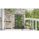  Vrtna saksija 2 pcs Smeđa 80 x 40 x 126 cm Plastika | Eponuda.ba