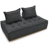 Bobochic Paris Temno siva sedežna garnitura iz tkanine bouclé 175 cm Elisa – | Shoptok.si