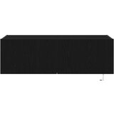 TV zidni ormar s LED svjetlima Crni hrast 100x35x31 cm | shoptok.hr