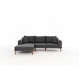 Atelier Del Sofa ugaona garnitura seren left anthracite