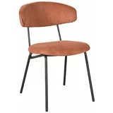 LABEL51 Jedilni stoli v kompletu 2 ks v konjak rjavi barvi Zack –