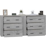  Komoda 2 kosa siva sonoma inženirski les | Shoptok.si