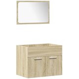  5-dijelni set kupaonskog namještaja boja hrasta sonome drveni | Eponuda.com