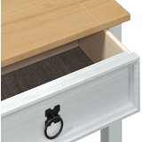  Konzolni stol Bijelo 55 x 35 x 73 cm Čvrsto borovo drvo | Eponuda.ba