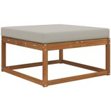  Jastuk za vanjsku sofU Sivi 80 x 80 x 8 cm Poliester | Eponuda.com