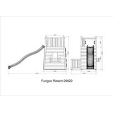 Fungoo Set RESORT - drveno dječje igralište | shoptok.hr
