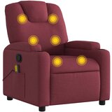 Maison Chic Masažni stol - Relax naslanjač vinsko rdeče blago, (22134630) | Shoptok.si