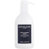 Sachajuan Normal Hair Cleansing Cream šampon za kodraste lase za normalne lase za poškodovane lase za suhe lase 500 ml za ženske | Shoptok.si