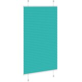  Plisirana zavjesa Petrolej zelena 80x100 cm Širina tkanine 79,4 cm Poliester | shoptok.hr