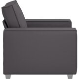 SOFA stolica Sivi 100 cm Lažna koža | Eponuda.com