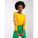 RUE PARIS Blouse-RV-BZ-7551.19-light orange | Shoptok.si