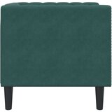  Chesterfield kavč stol Temno zeleni žamet, (21749696) | Shoptok.si