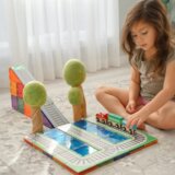 Learn & Grow Toys Dodatak za magnetne pločice - Tračnice, 36 kom | shoptok.hr