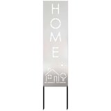 vidaXL Privatnost u vrtu Srebrno 32 x 140 cm Nehrđajući čelik | shoptok.hr