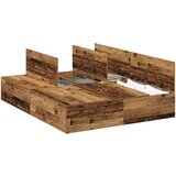  Krevet s prostorom za pohranu Stari drvo 150x200 cm | shoptok.hr