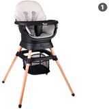  Višenamjenska 6-u-1 okretna stolica za hranjenje za djecu ZA5659 | shoptok.hr