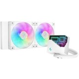 DeepCool Komplet za tekočinsko hlajenje AIO Liquid Cooler LT240 WH ARGB, 240mm, RGB, bel | Shoptok.si