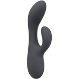 Le Wand Soft Rabbit - 2-motorski vibrator s klitoralnim rukačem (crni) | shoptok.hr