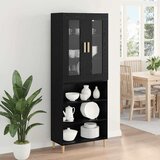  Highboard Crni hrast 69,5 x 34 x 180 cm | Eponuda.ba