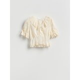 Reserved LADIES` SHIRT & TAPE - krem | shoptok.hr