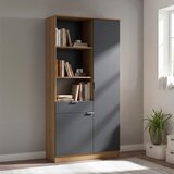 MID.YOU Bife Omara Eden, Črna, Barva Hrasta | Shoptok.si