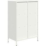  Visoka komoda bijela 68x39x103 5 cm čelična | shoptok.hr