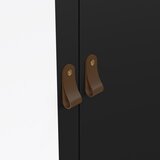 Tvilum Crni ormar s ogledalom 102x199x58 cm Madrid – | shoptok.hr