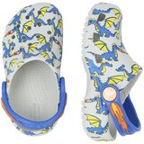 Crocs Odprti čevlji 'Classic' modra / rumena / svetlo siva / oranžna | Shoptok.si