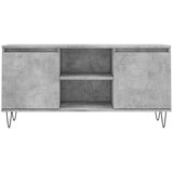 TV ormarić siva boja betona 104x35x50 cm od konstruiranog drva | shoptok.hr