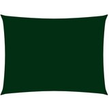 vidaXL Senčno jadro oksford blago pravokotno 2,5x4 m temno zeleno Cene