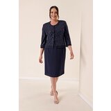 By Saygı Imported Crepe Griter Dress Jacket B.b. Suit Cene