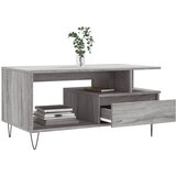  Stolić za kavu boja sivog hrasta 90x49x45 cm konstruirano drvo | Shoptok.si