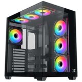 Xigmatek Kucište Aqua V Air Gaming/ATX/Micro ATX/Mini ITX/ARGB/bez napajanja/crna | Eponuda.com