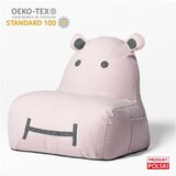 The Brooklyn Kids Svetlo rožnata otroška vreča za sedenje Hippo – | Shoptok.si