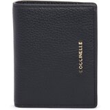 Coccinelle Denarnice 001 METALLIC SOFT Črna | Shoptok.si