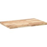 Stolna ploča 160x50x4 cm pravokutna od masivnog drva bagrema | shoptok.hr