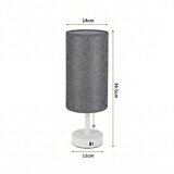  Brilagi - Stona lampa sa USB priključkom TABLON 1xE27/25W/230V bela/siva | Eponuda.com
