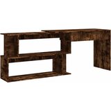  Kutni radni stol boja hrasta 200 x 50 x 76 cm konstruirano drvo | Eponuda.ba