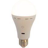 New Garden Pametna E27 zatemnitvena LED žarnica ST64 mat 3,5 W 350 lm 3000-6500K polnilna z daljinskim upravljalnikom u