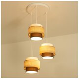  Brilagi - Visilica na sajli RESNA 3xE27/60W/230V prečnik 45 cm bež/crna | Eponuda.com