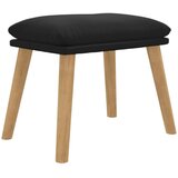  Stolček za noge črn 45x29,5x35 cm žamet, (20983594) | Shoptok.si