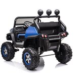  Licencirani auto na akumultor Mercedes Unimog S 4x4 - plavi/lakirani | shoptok.hr