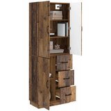  Set ormara 2 kom. Staro drvo Konstruirano drvo Smeđa 66 x 34,5 x 87 cm | shoptok.hr