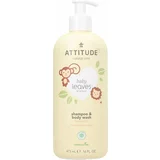 Attitude 2v1 šampon in milo baby leaves - pear nectar