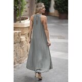 Isla Bonita By Sigris Dolge obleke Dolga Midi Obleka Zelena Cene