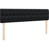  Otomanski okvir kreveta s madracima crni 180x200cm baršunasti | shoptok.hr