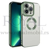  futrola circle metalik za iphone 14 pro max (6.7) tamno zelena Cene