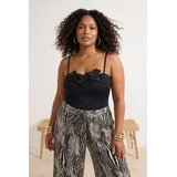 Trendyol Ženske pantalone TBBSS26AR00018, Crne Cene